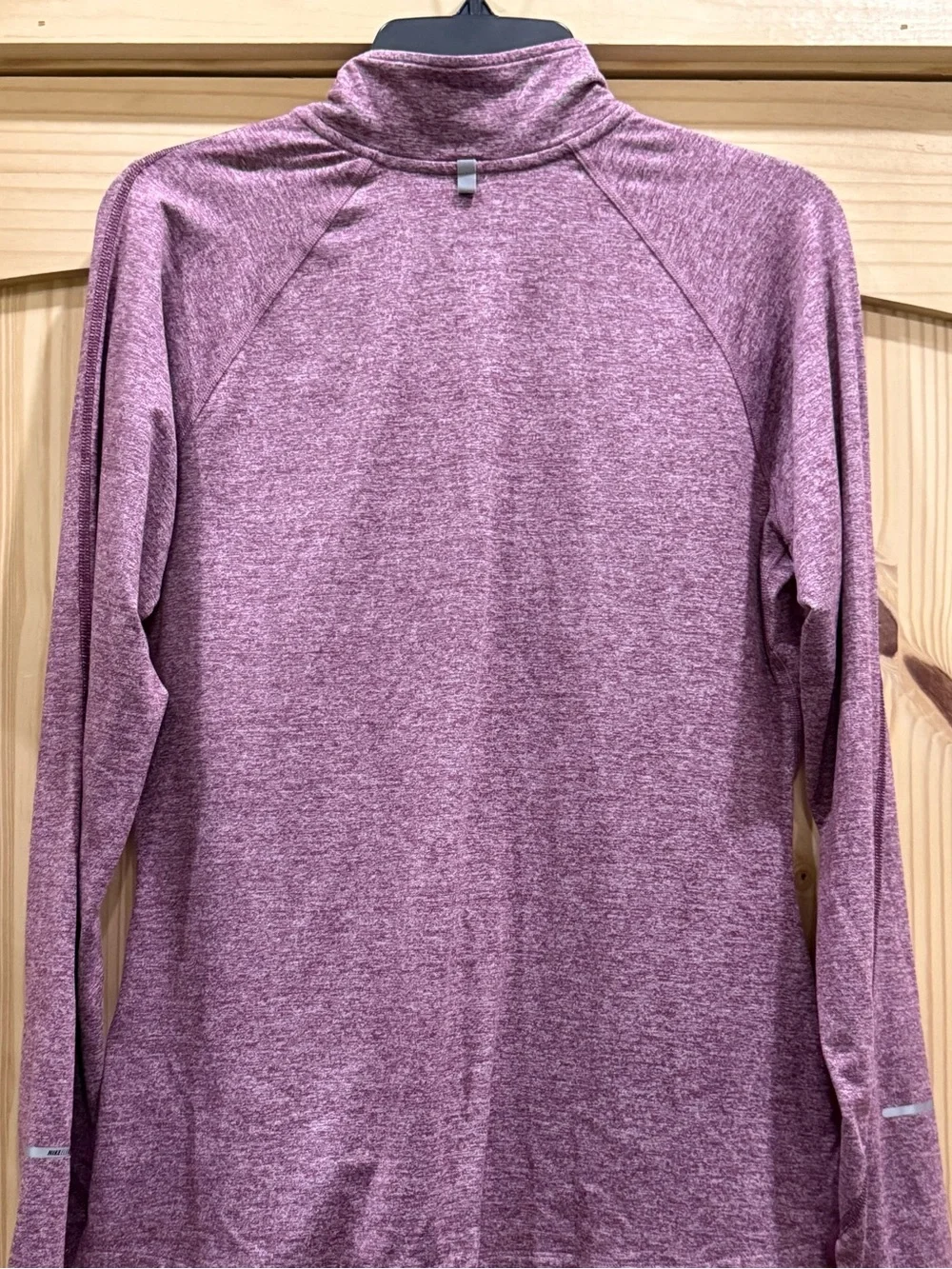 Nike Heathered Mauve Pink Women’s Quarter-Zip Pullover